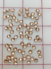 Rhinestones - 20ss Hot Fix Premium Machine-Cut Lt. Peach 1/2GR